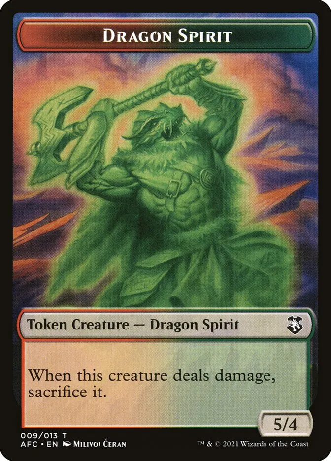 Dragon Spirit Front Face