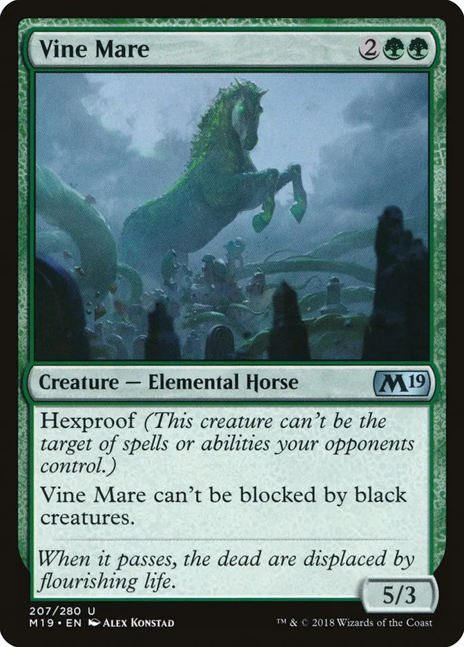 Vine Mare Front Face