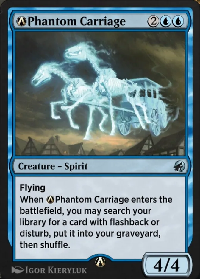 A-Phantom Carriage Front Face