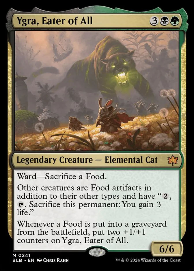Ygra, Eater of All Front Face
