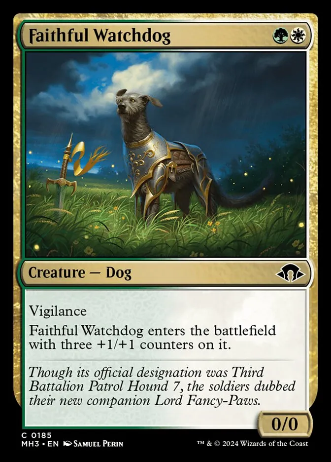 Faithful Watchdog Front Face