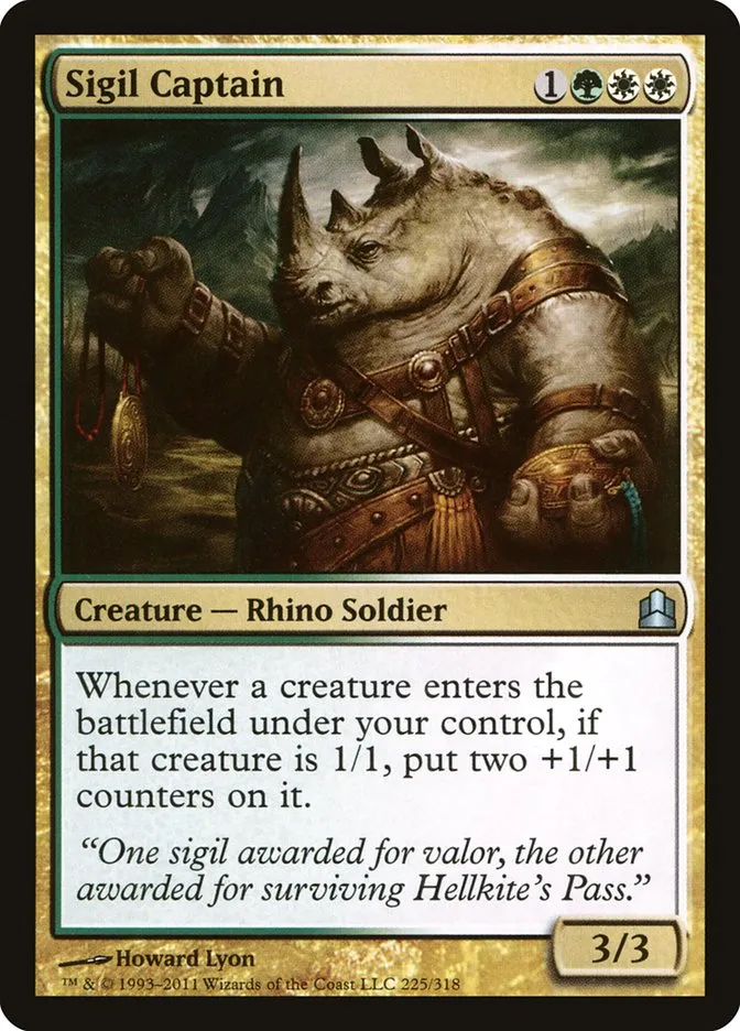 Sigil Captain Front Face