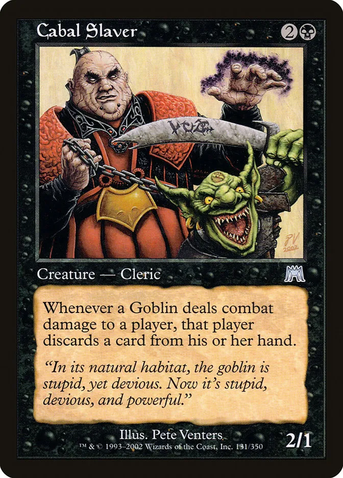 Cabal Slaver Front Face