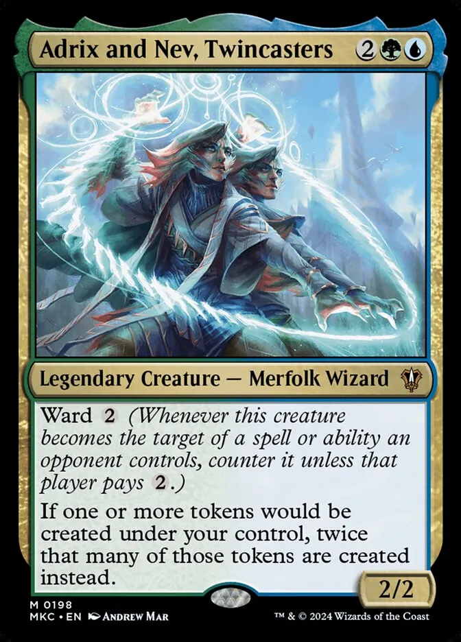 Adrix and Nev, Twincasters Front Face