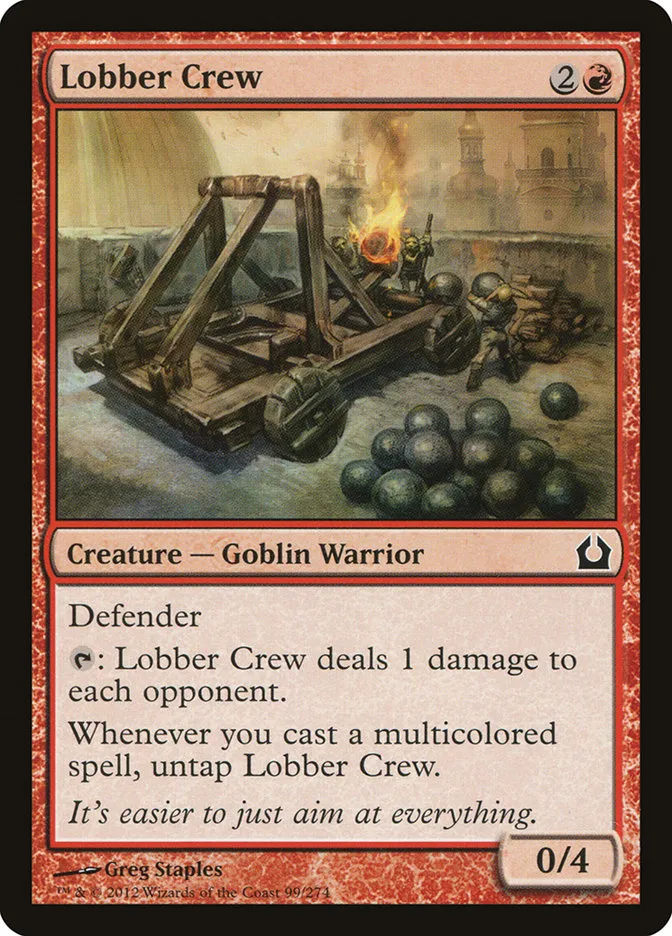 Lobber Crew Front Face