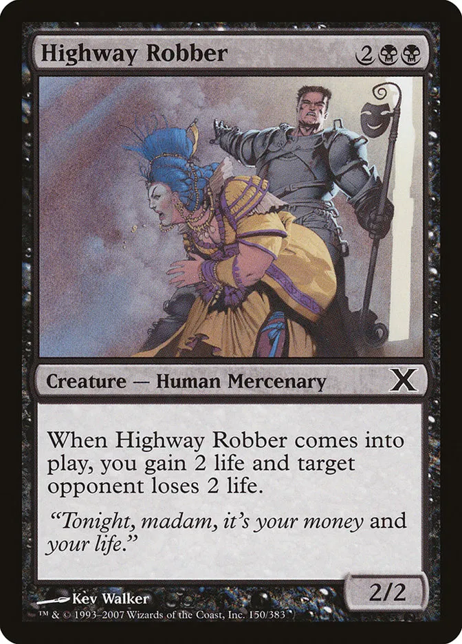 Highway Robber Front Face