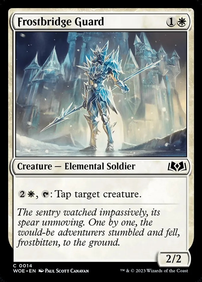 Frostbridge Guard Front Face