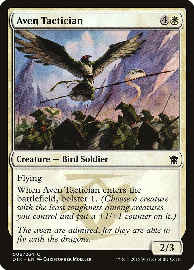 Aven Tactician Front Face