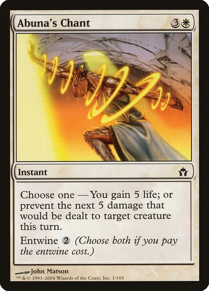 Abuna's Chant Front Face