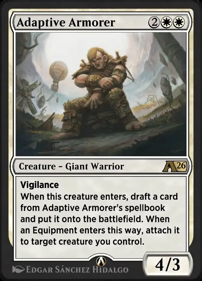 Adaptive Armorer Front Face