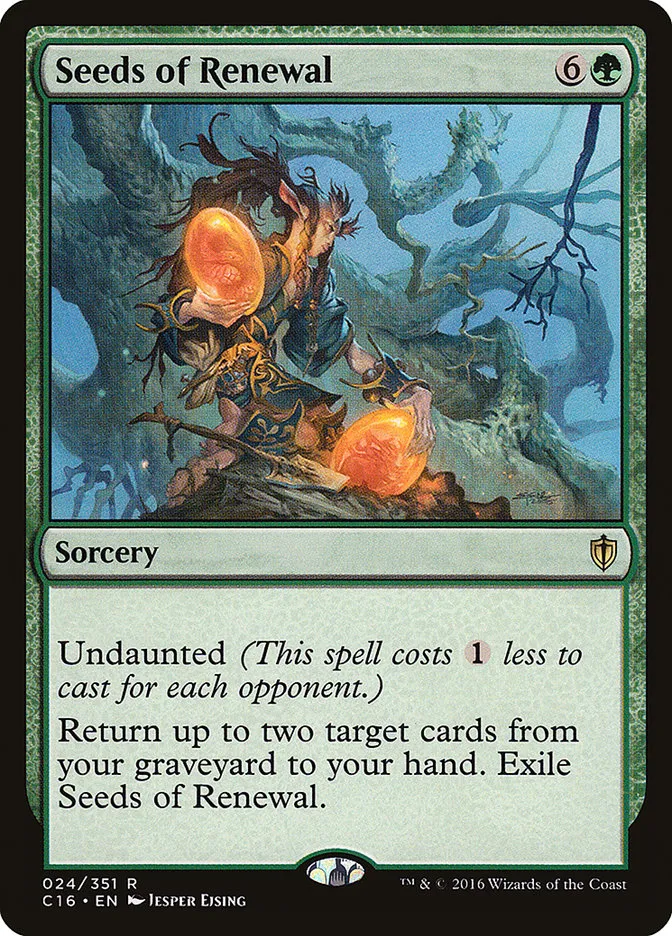 Seeds of Renewal Front Face