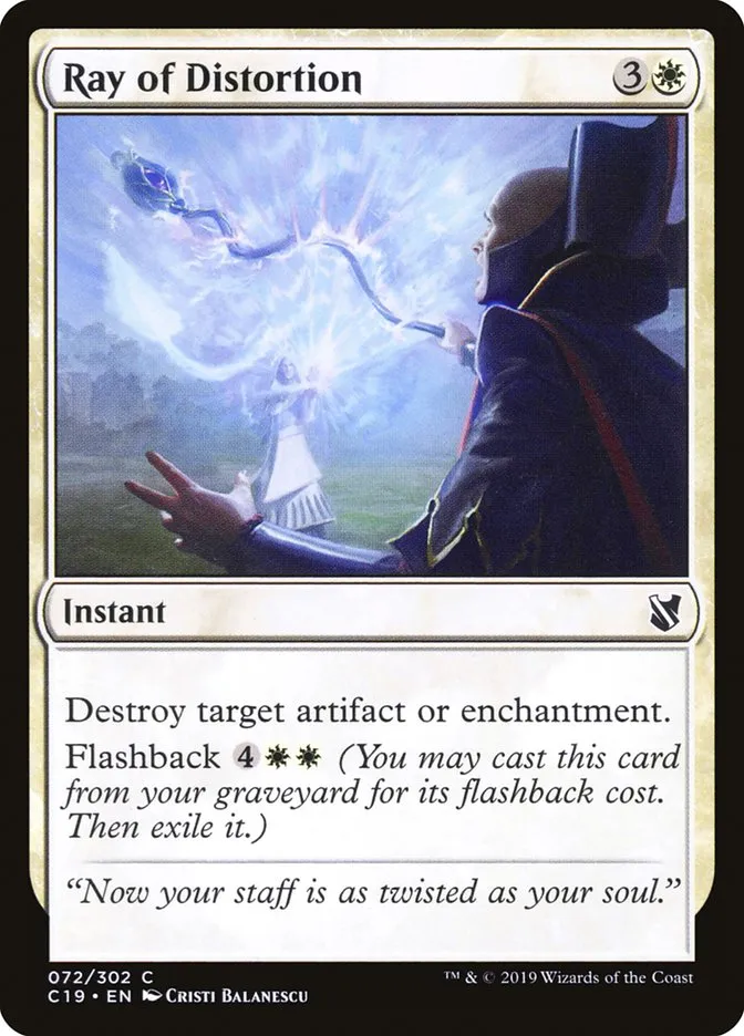 Ray of Distortion Front Face