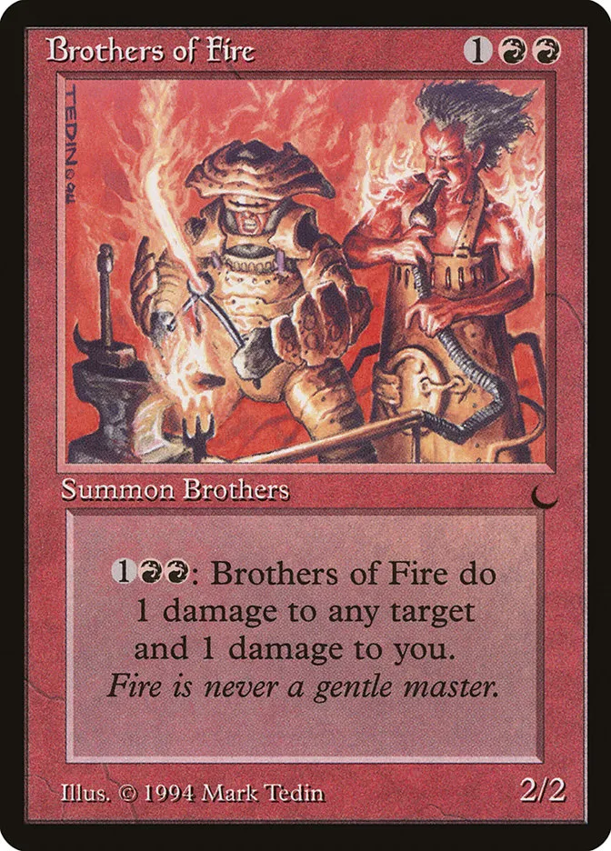 Brothers of Fire Front Face