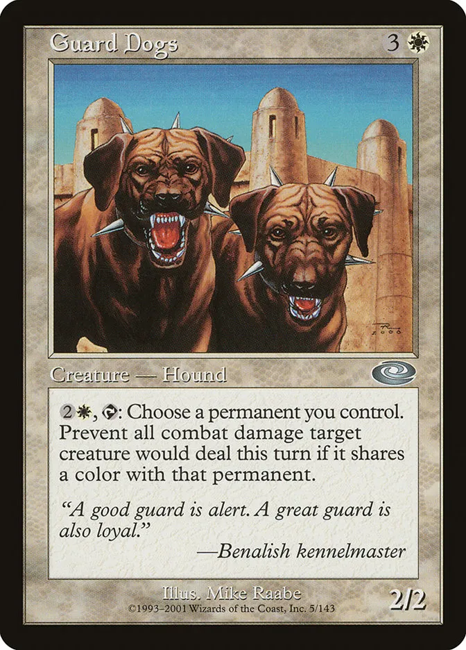 Guard Dogs Front Face