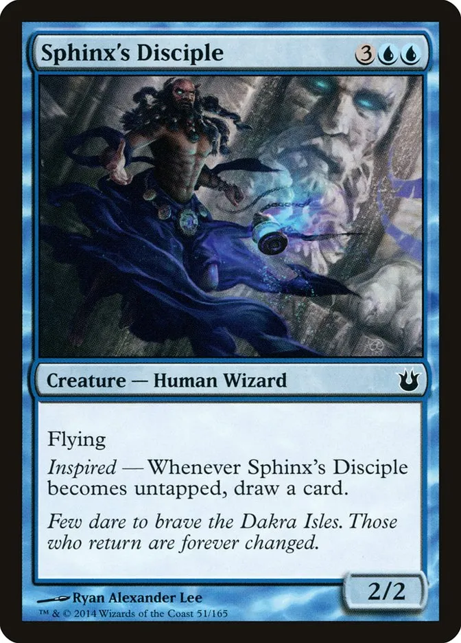 Sphinx's Disciple Front Face