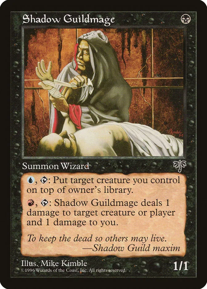 Shadow Guildmage Front Face