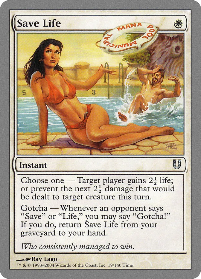 Save Life Front Face