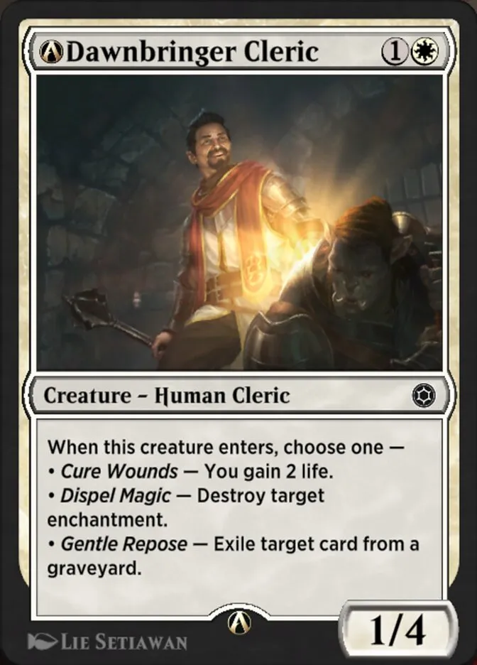 A-Dawnbringer Cleric Front Face