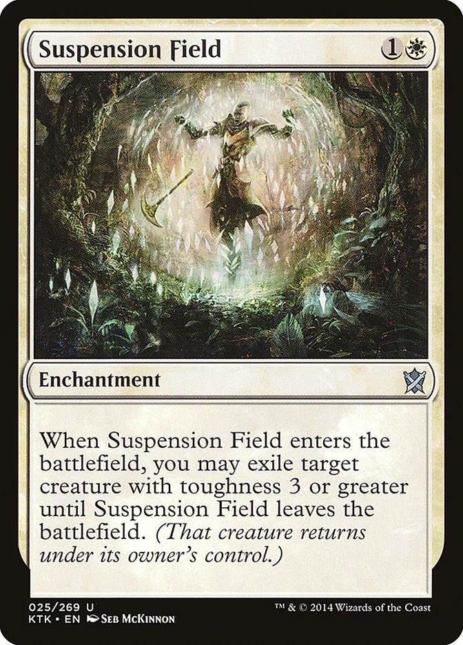 Suspension Field Front Face