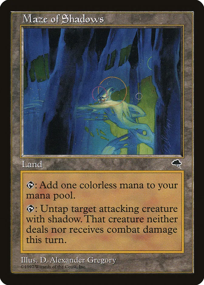 Maze of Shadows Front Face