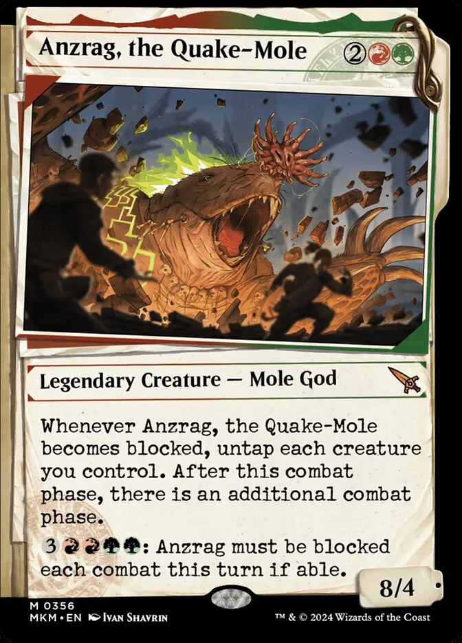 Anzrag, the Quake-Mole Front Face