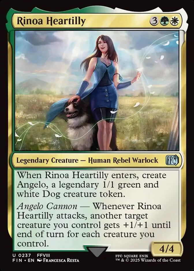 Rinoa Heartilly Front Face