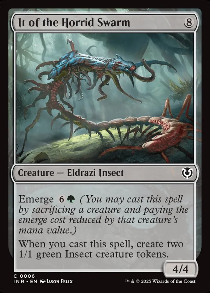 It of the Horrid Swarm Front Face