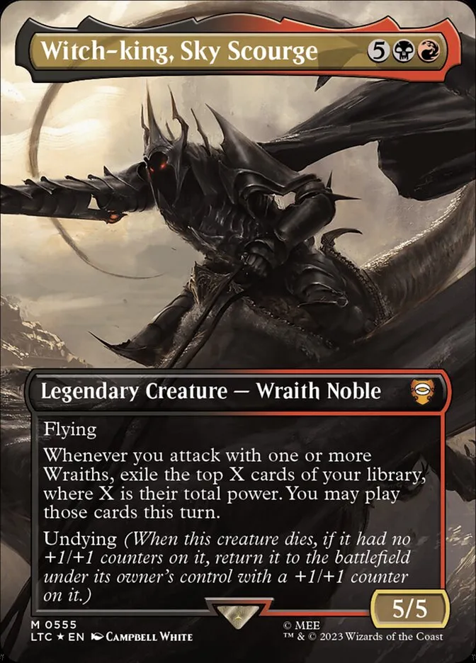 Witch-king, Sky Scourge Front Face