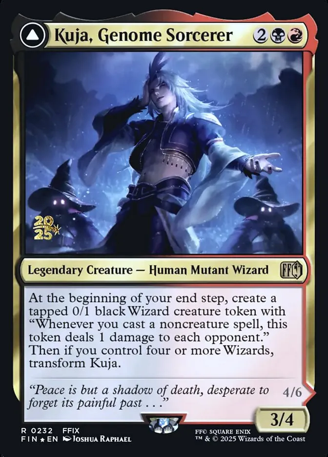 Kuja, Genome Sorcerer // Trance Kuja, Fate Defied Front Face