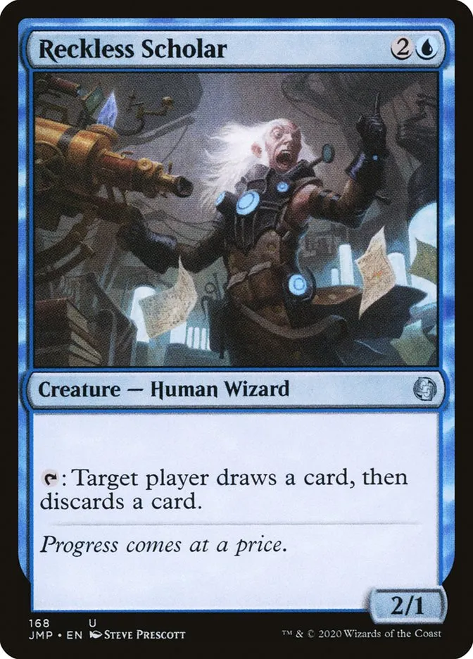 Reckless Scholar Front Face