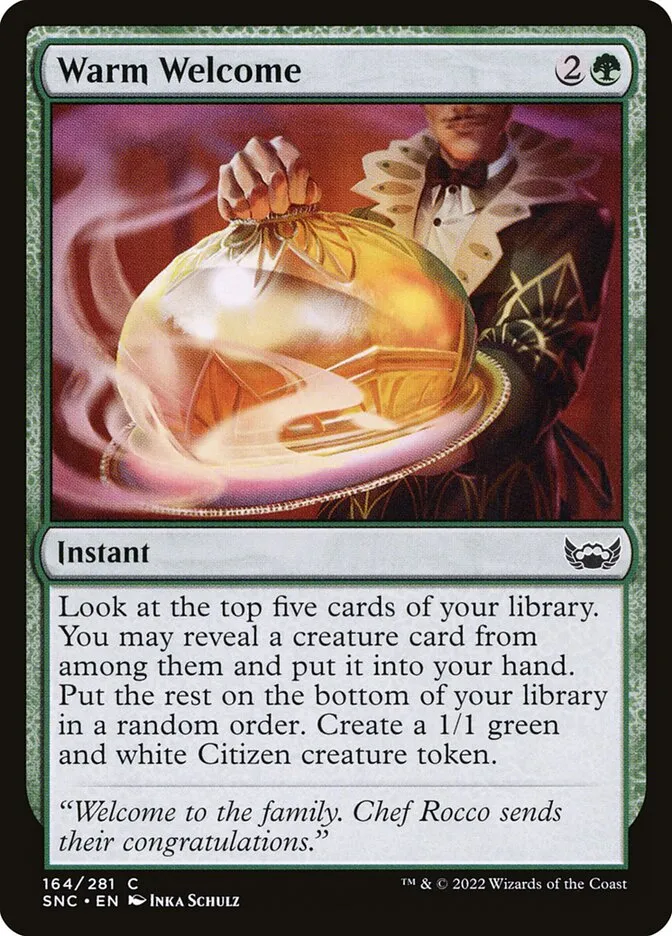 Warm Welcome Front Face