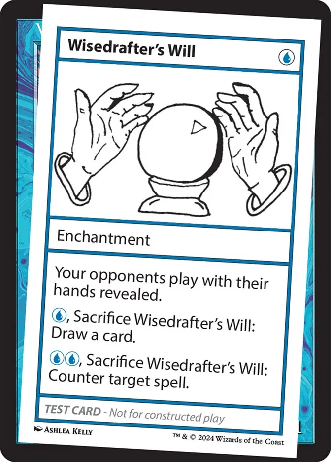 Wisedrafter's Will Front Face