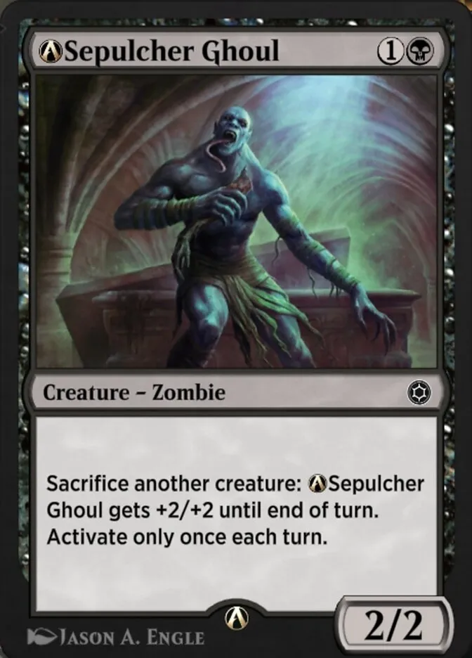 A-Sepulcher Ghoul Front Face