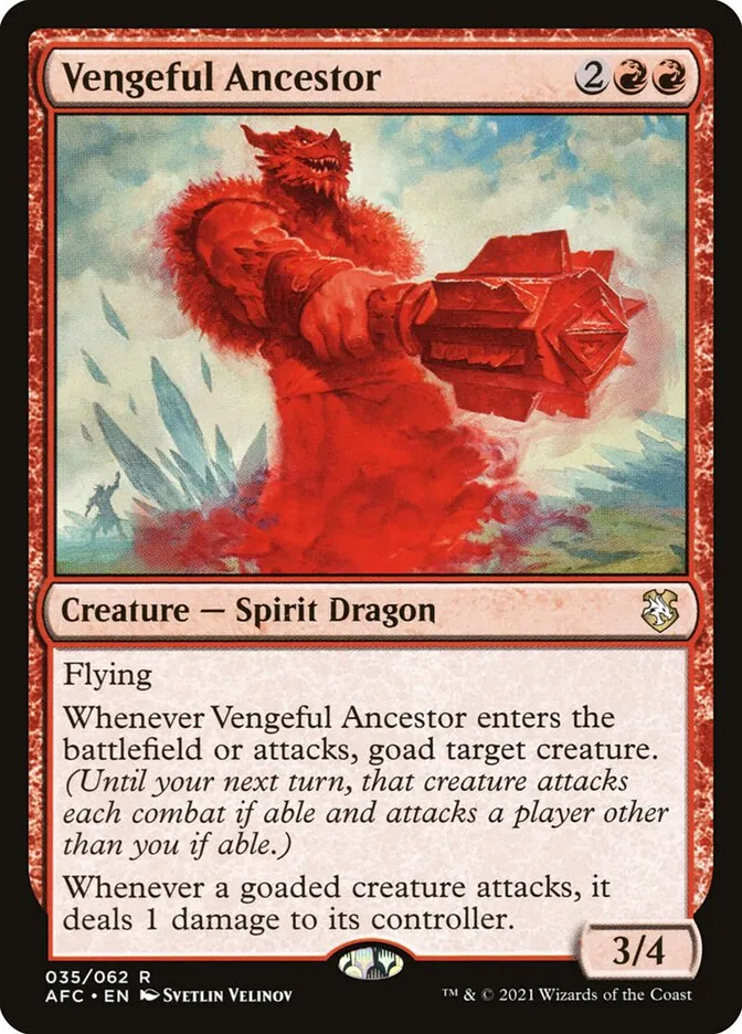 Vengeful Ancestor Front Face