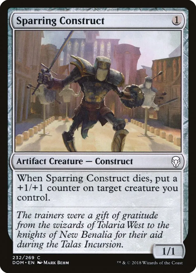 Sparring Construct Front Face