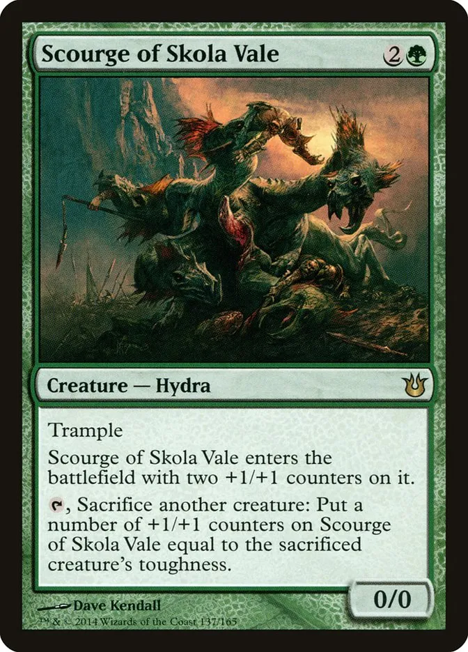 Scourge of Skola Vale Front Face