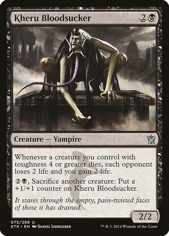 Kheru Bloodsucker Front Face