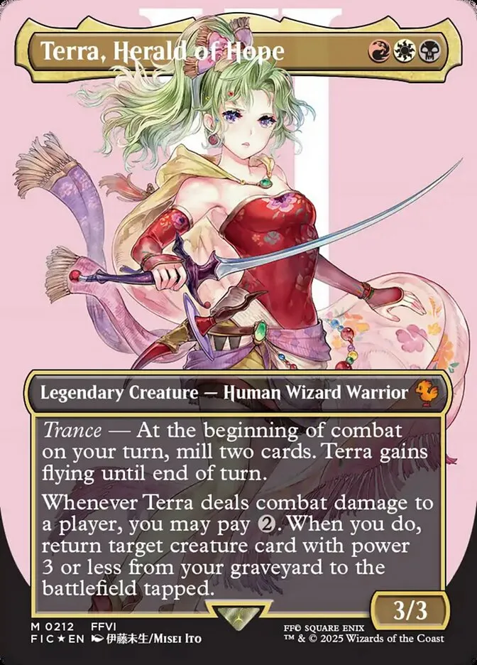 Terra, Herald of Hope Front Face