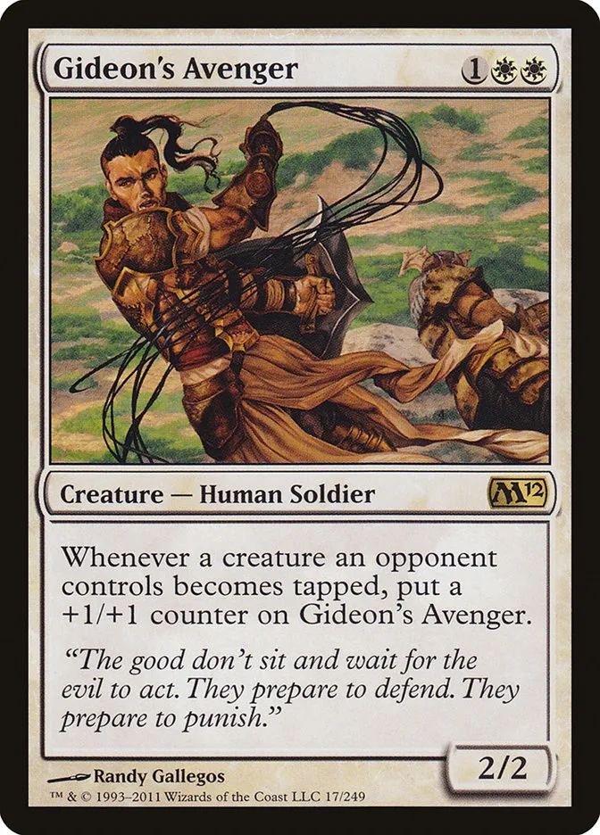 Gideon's Avenger Front Face