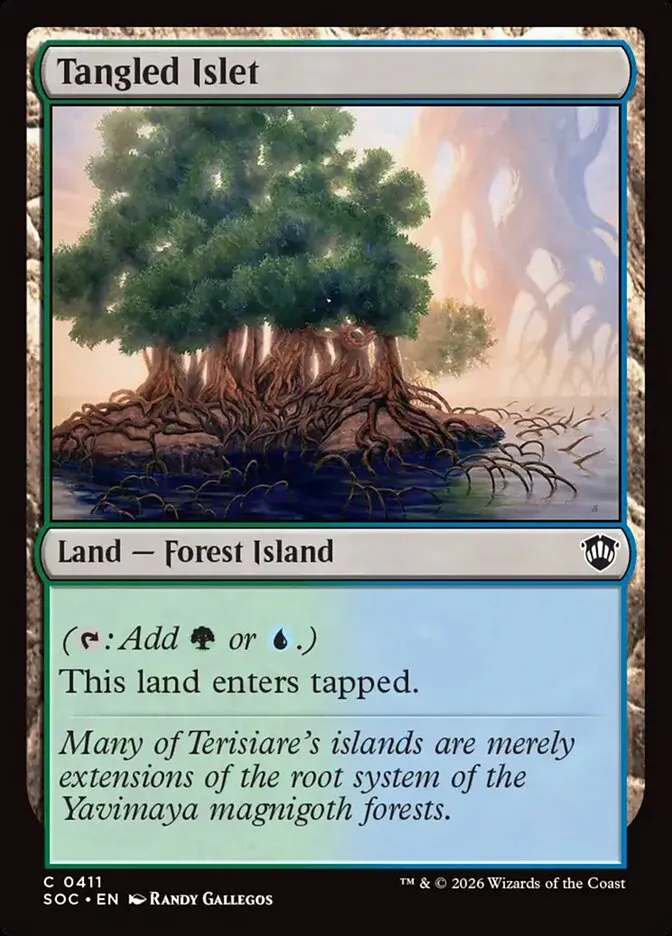 Tangled Islet Front Face