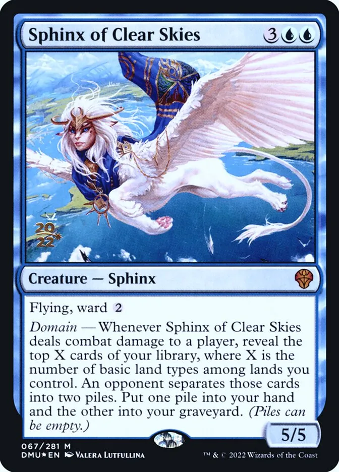 Sphinx of Clear Skies Front Face