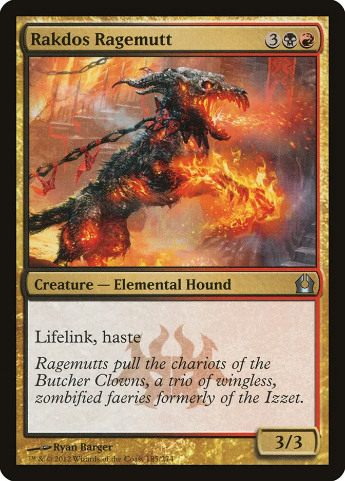 Rakdos Ragemutt Front Face