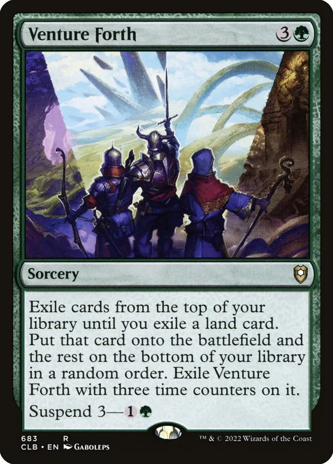 Venture Forth Front Face
