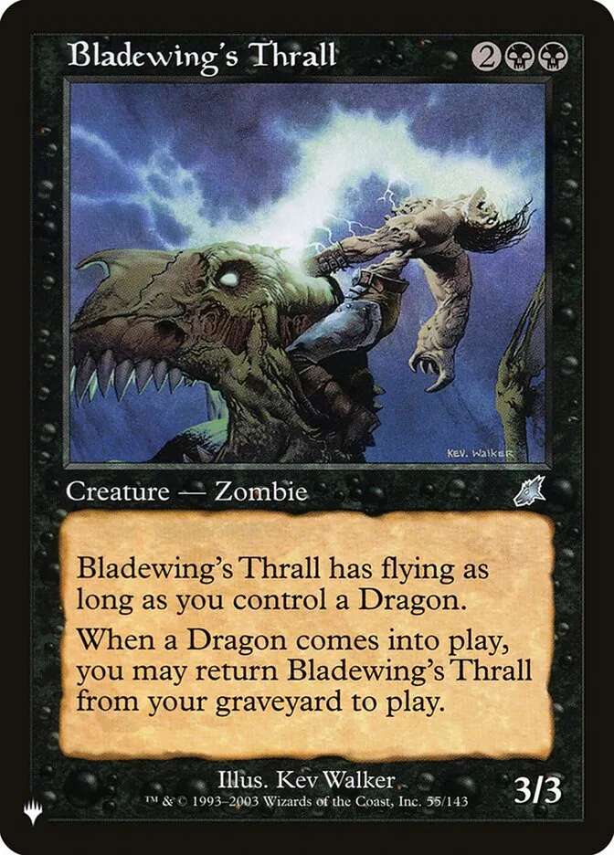 Bladewing's Thrall Front Face