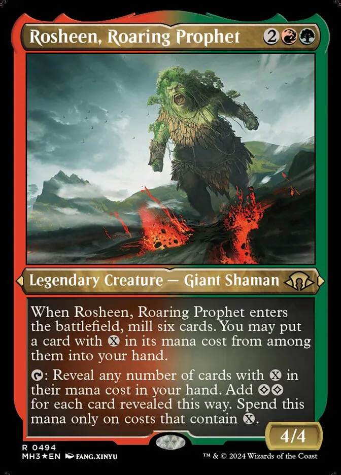Rosheen, Roaring Prophet Front Face