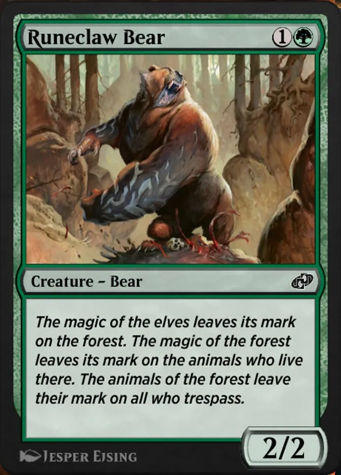 Runeclaw Bear Front Face