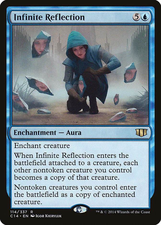 Infinite Reflection Front Face