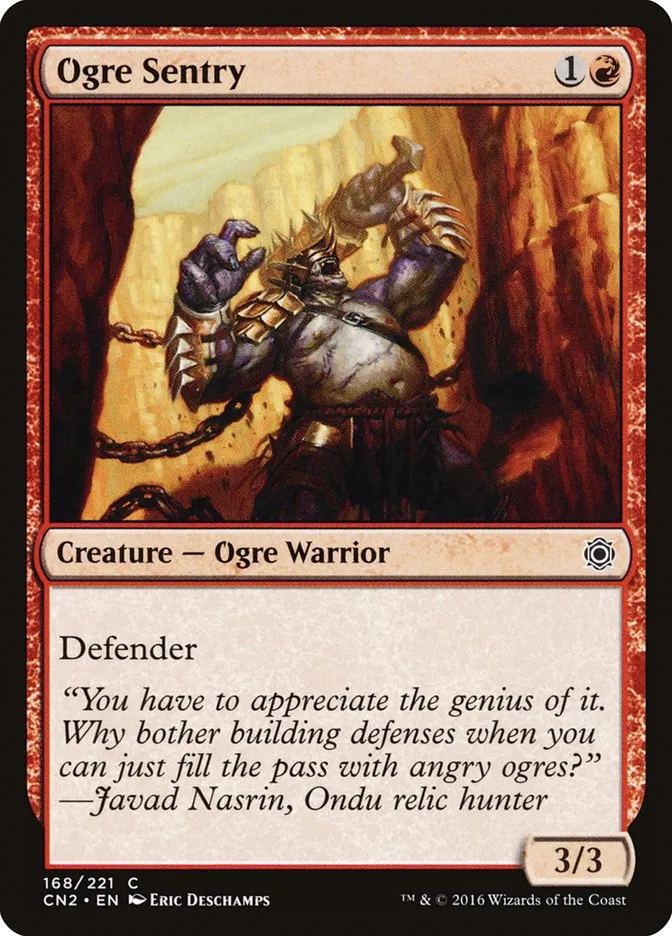 Ogre Sentry Front Face
