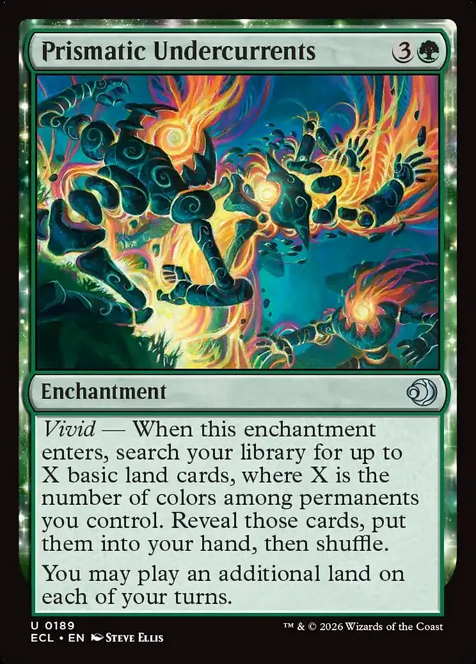 Prismatic Undercurrents Front Face
