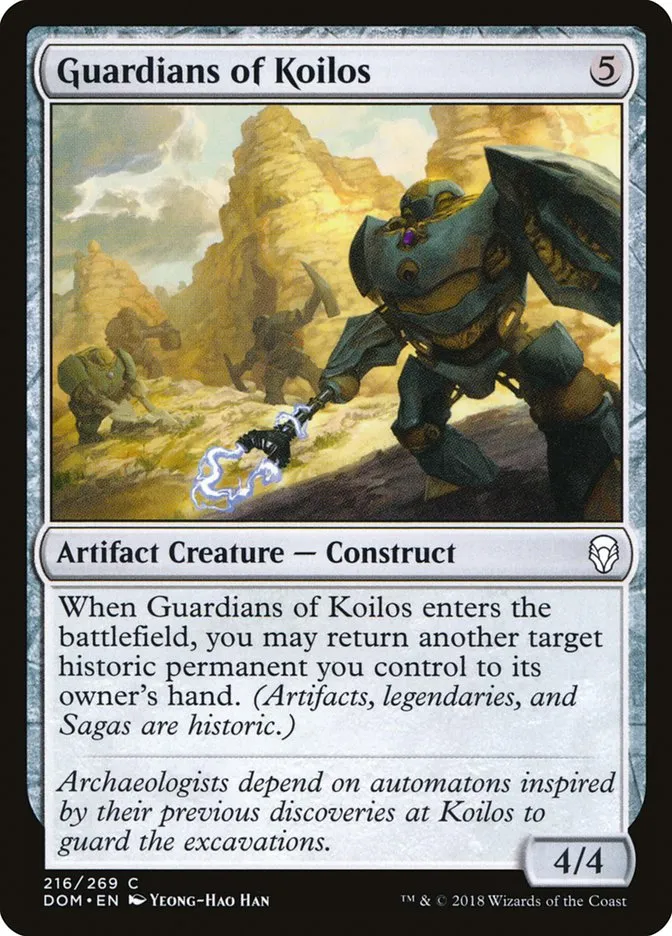 Guardians of Koilos Front Face